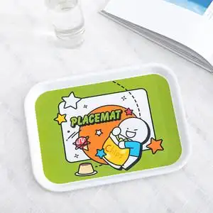 卡通托盘可爱长方形图片