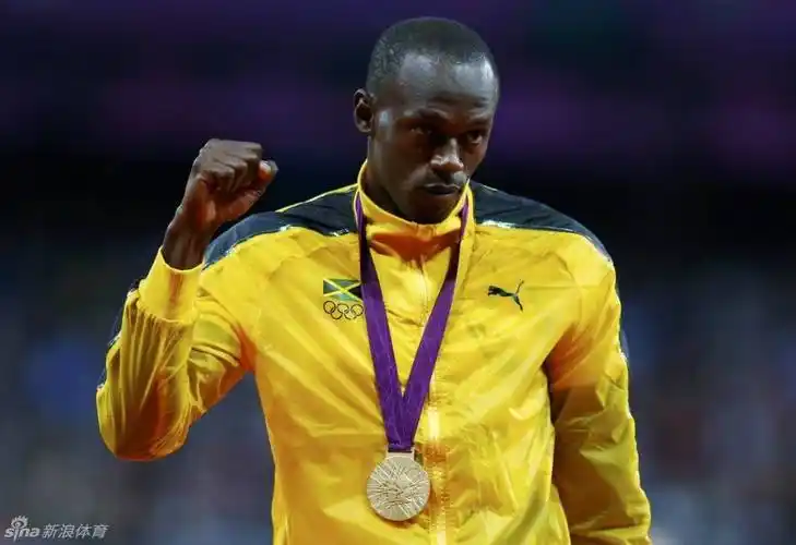 田径男子100米博尔特夺冠