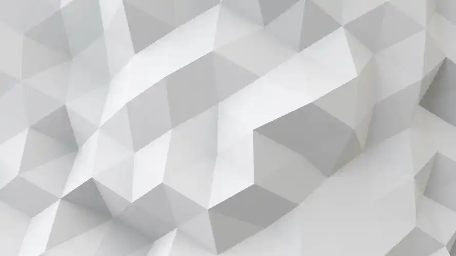 白色几何多边形背景