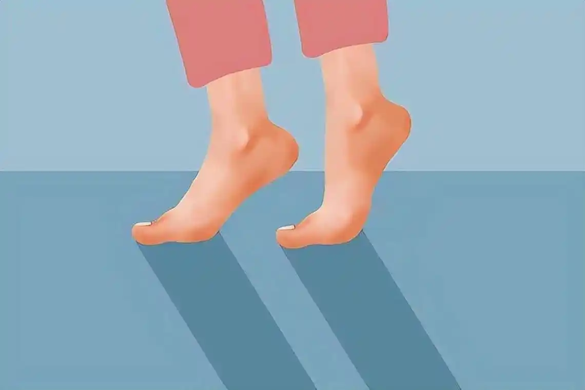 每天坚持踮脚尖一段时间后或许能解决5个问题