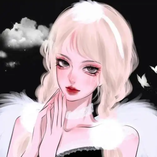 高清超酷的黑暗萝莉动漫头像图片,女生头像图片