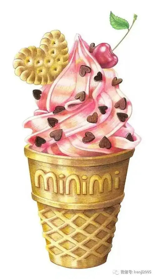 痕迹艺术微课堂彩铅蛋糕