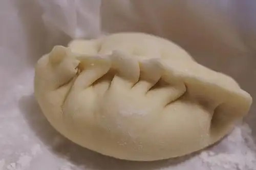 时聊︴day4,第一次擀面皮包饺子,有点失败.