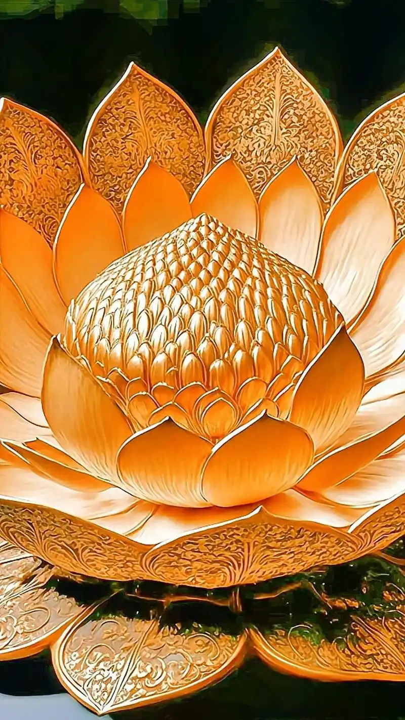 来生愿做一朵莲,紧紧盛开在佛前,放下杂念事,参破苦与乐……# - 抖音