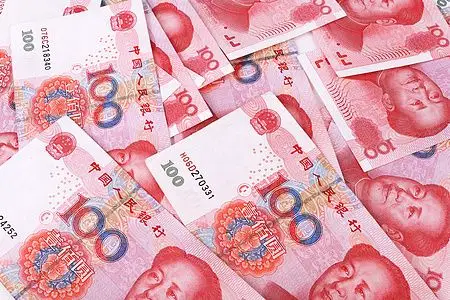 一沓100元人民币高清图片