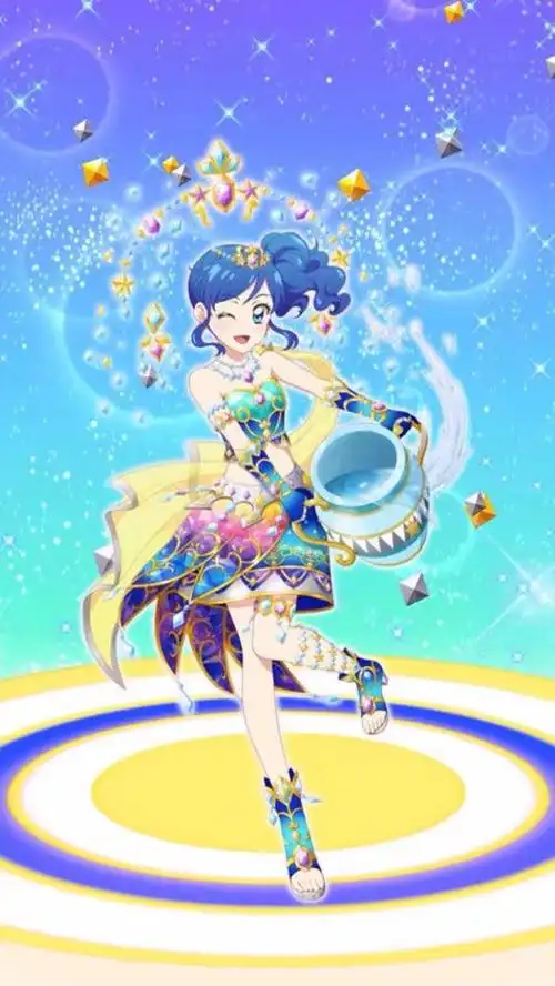 偶像活动雾矢葵水瓶座礼服立绘