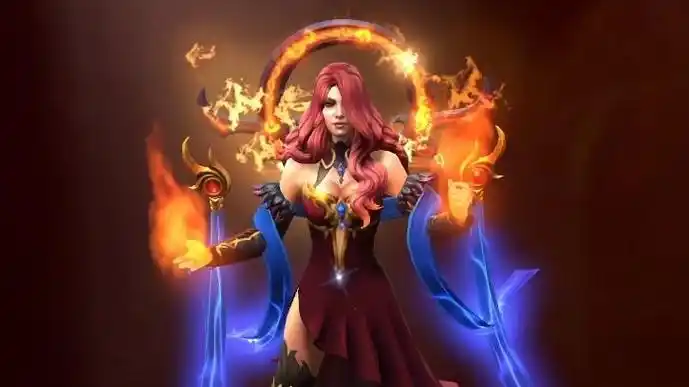 【dota2】火女最好看的一个皮肤