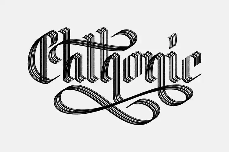 英文字体logo设计欣赏(创意英文字体设计)