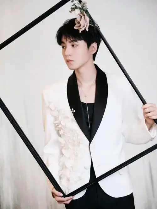 微博电影之夜#出席今天#微博电影之夜红毯#的@tfboys-王俊凯可谓花团