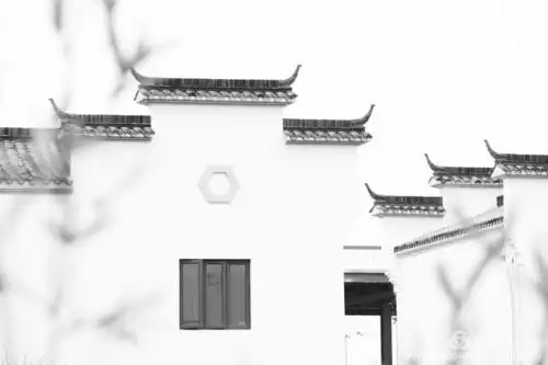 白墙黛瓦 徽州小院