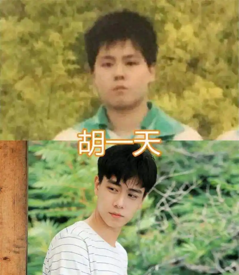 如果李现,胡一天,陈飞宇和彭于晏没减肥就出道你们还会爱他们吗