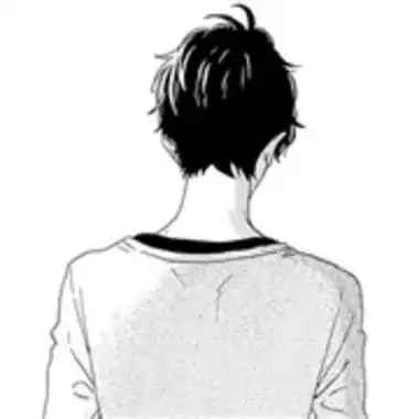 动漫男生背影的简笔画简笔画男生头像背影图片大全