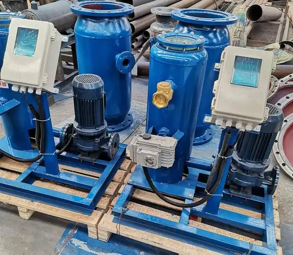 冷凝器胶球在线自动清洗装置 胶球自动在线清洗冷凝铜管清洗 dn200