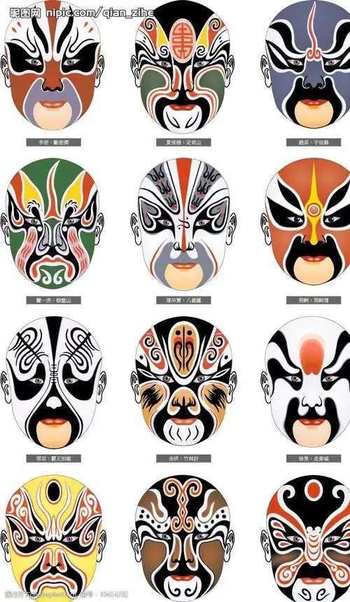 京剧脸谱9图片