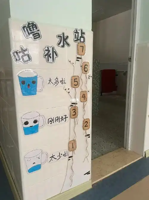 喝水的情况,同时锻炼幼儿92手指06精细动作和认识数字94266