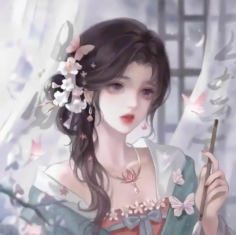 神仙颜值古风闺蜜头像