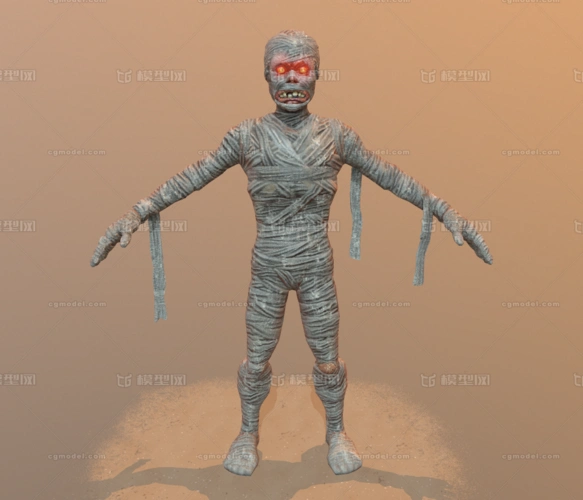 次时代 pbr 木乃伊 僵尸 金字塔 恐怖