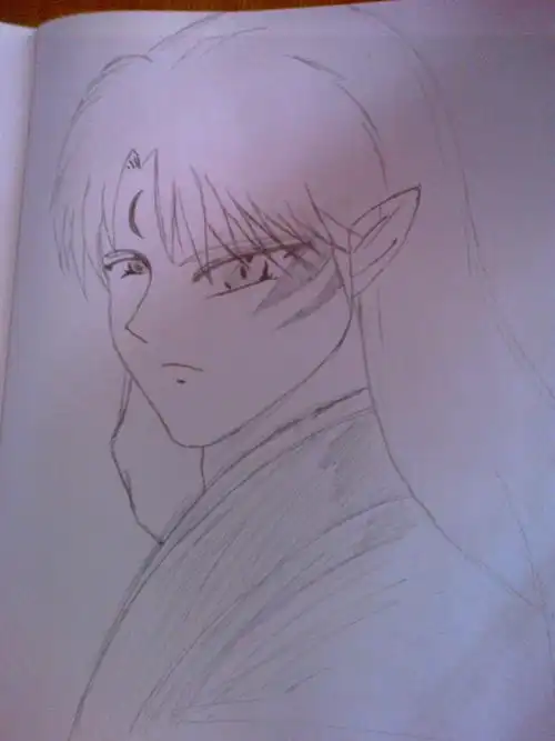 求一些好看的动漫人物素描,没学过画画,不要太难,但也不用卡通的