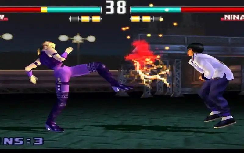 铁拳3妮娜姐的断根脚1p小污王vs2p三皮201984第三段三皮玩游戏