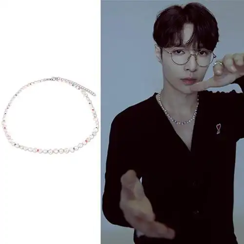 张艺兴精工锁骨新锁骨奢潮轻奢可爱优品明星项链项链