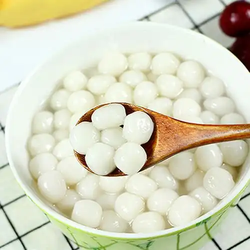 宁波小圆子元宵糯米500g2装水磨小汤圆白糯小丸子甜品原料速冻无馅