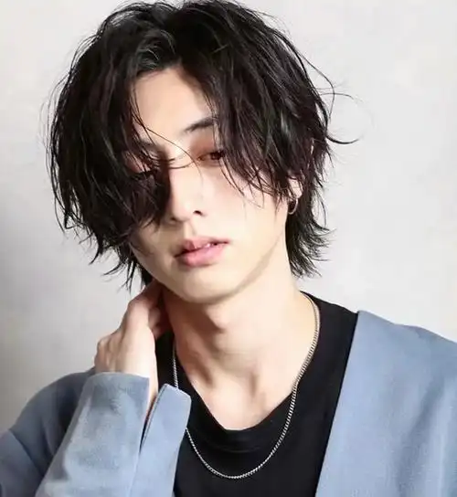 男生烫发造型 帅气纹理烫定位烫