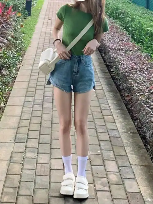 158型小个子女生这样穿真的好显高吖