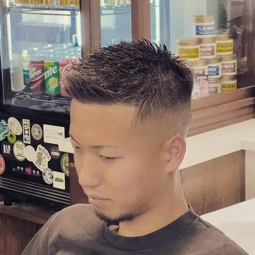 超级帅气的男士发型飞机头背头时尚烫发适合大多数男士