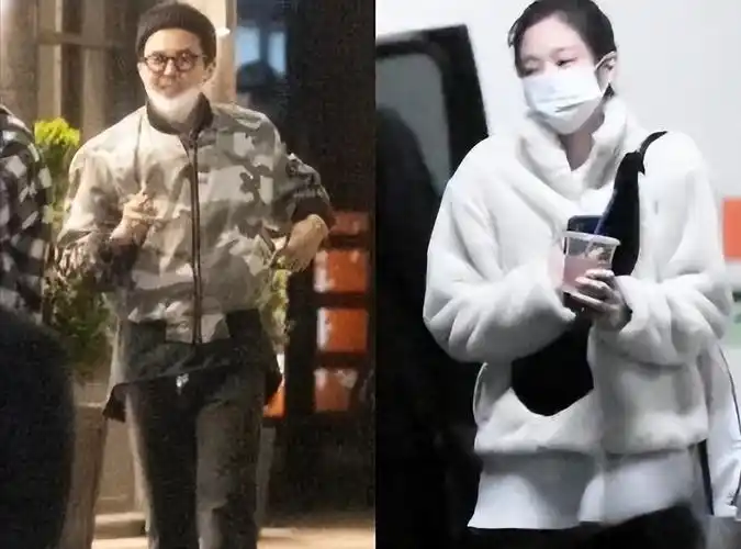 jennie是当红女团blackpink成员,而权志龙更是韩流传奇一般的人物