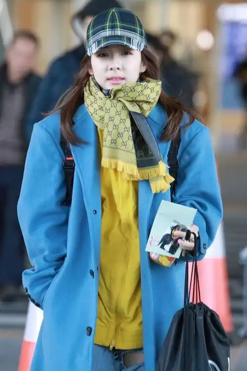 裴秀智2018年1月1日韩国仁川机场街拍:准备前往la