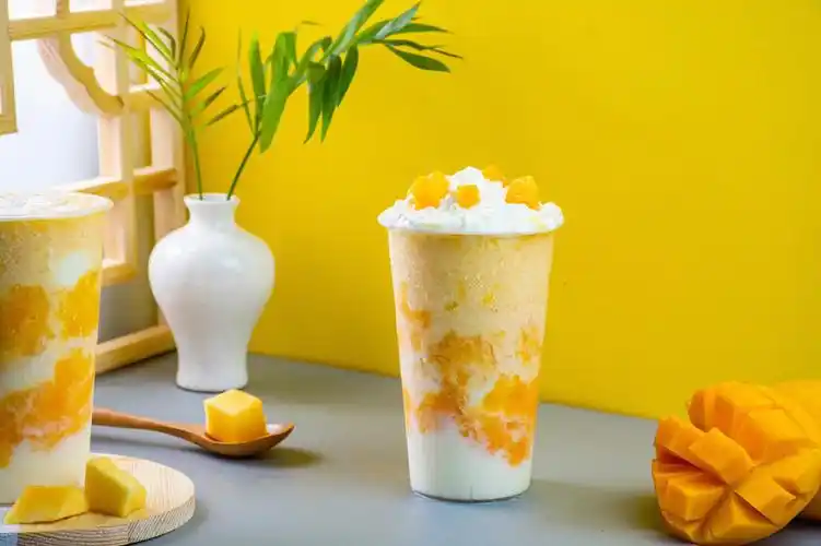芒果这样吃比奶茶还过瘾