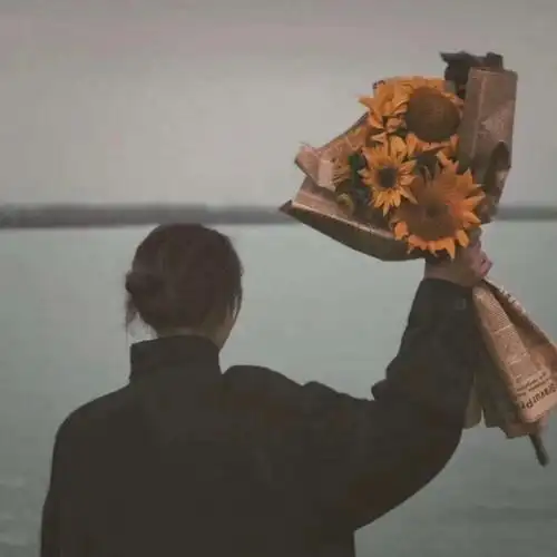 情侣头像|向日葵