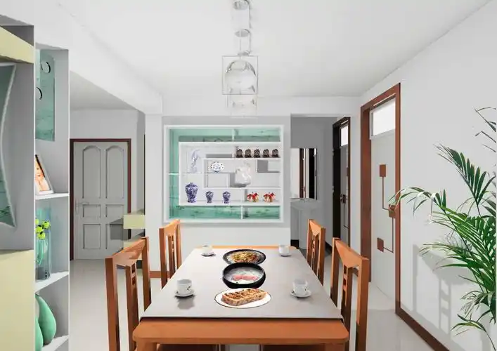 餐厅_家庭餐厅_设计作品_装修效果图_芜湖装修网_【装饰互联】wuhu.