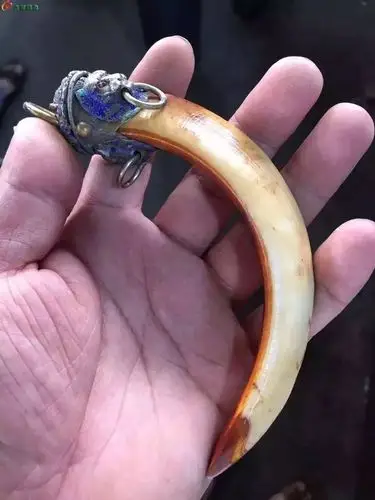 一个野猪牙辟邪