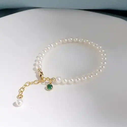 好看的珍珠手链图片,好看的珍珠项链图片-图片大观-奇异网