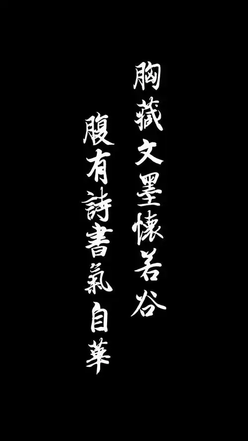 多图!适用于水墨屏的壁纸,黑白为主