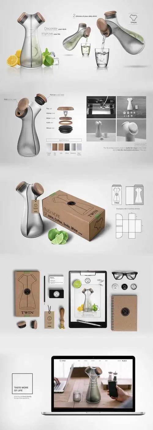 工业设计白领家居杯子健康工业设计产品设计普象网