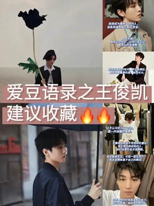 02王俊凯励志温暖语录