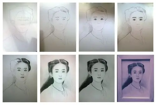 素描花千骨|纯艺术|绘画|兰秋烈 - 原创作品 - 站酷 (zcool)