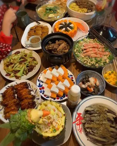 大点儿爱吃饭做的晚餐2019年2月8日