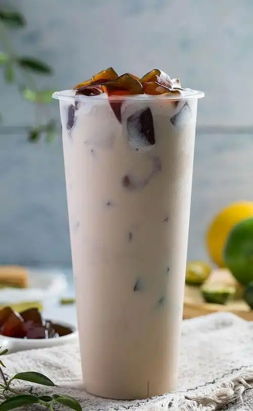 成都出售奶茶原料 圣旺仙草冻奶茶配方-搜采通