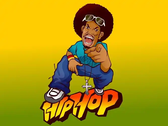 矢量卡通街舞图片