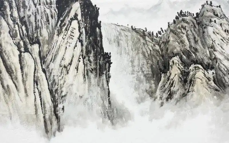 山水水墨画,高清图片,电脑桌面-壁纸族