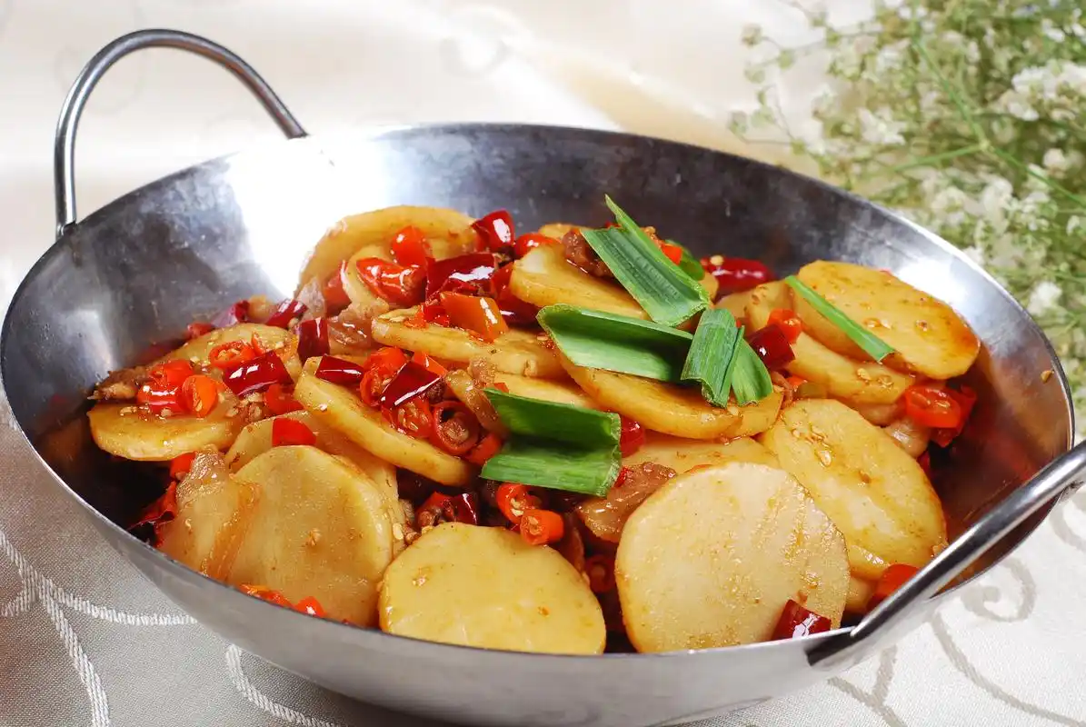 美食新花样: 学会这六道菜,就不用再点外卖了  干锅土豆片