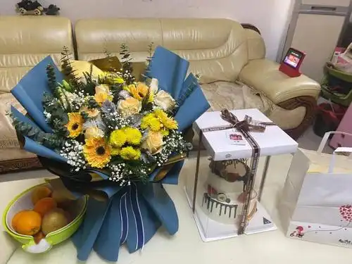 早晨这名阳谷交警收到一份特殊礼物