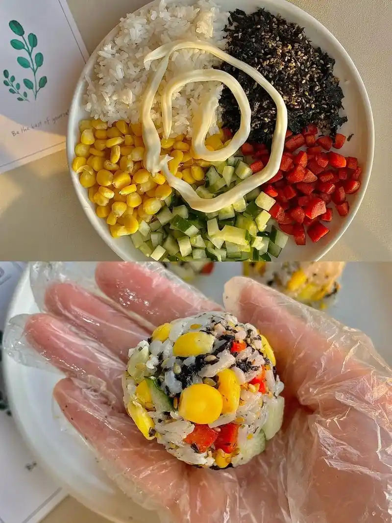 巨巨巨好吃的懒人饭团有手就会做