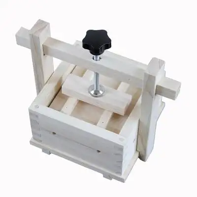 松木家用自制做豆腐模具磨具框架子diy压豆腐盒带压杆无异味