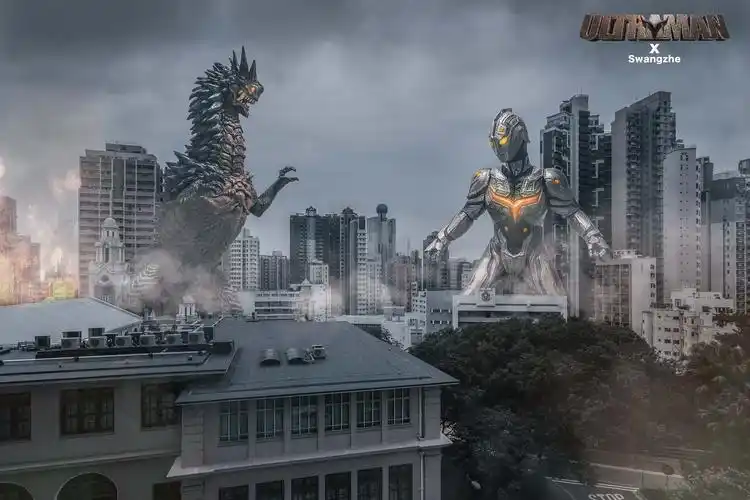 玩具摄影——童年记忆中的奥特曼场景