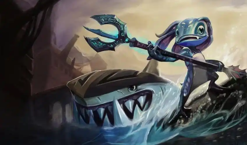 幻神级别有三个英雄,他们分别是轮子妈第一,吸血鬼第二,小鱼人第三.