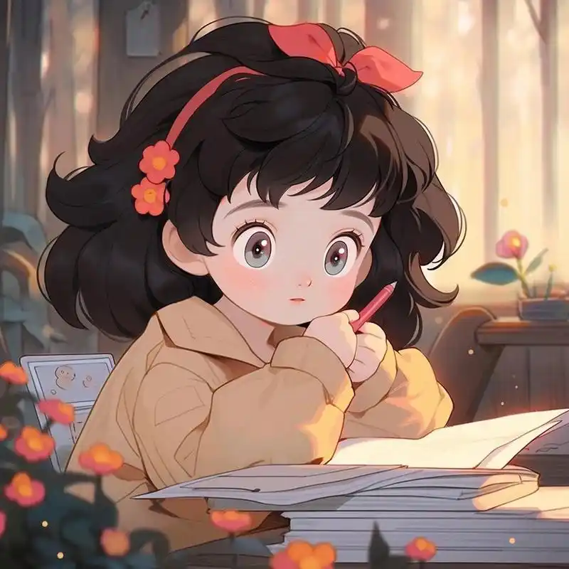 学霸头像/你认真学习的样子最好看! 你家娃还在学习的吗?